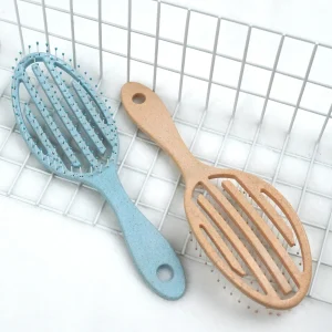 Custom Wheat Straw Detangling Hair Brush