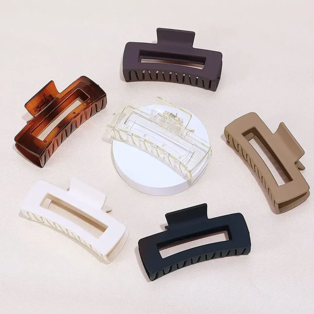 Custom hair claw clips