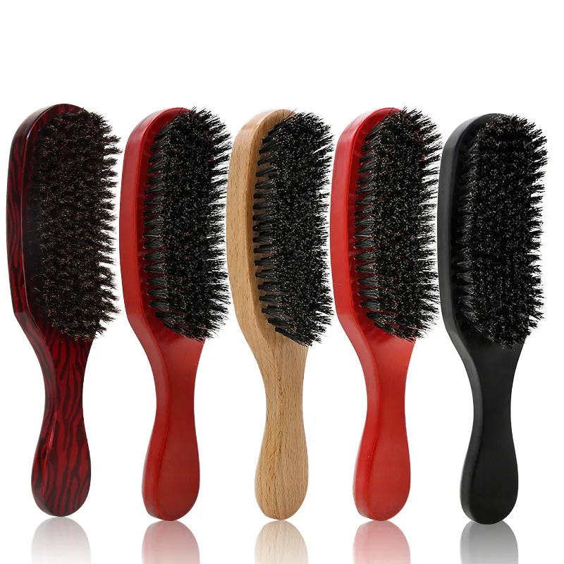 Pig Bristle Wave Brush
