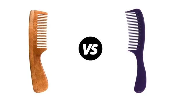 Plastic vs. Wooden Hair Combs