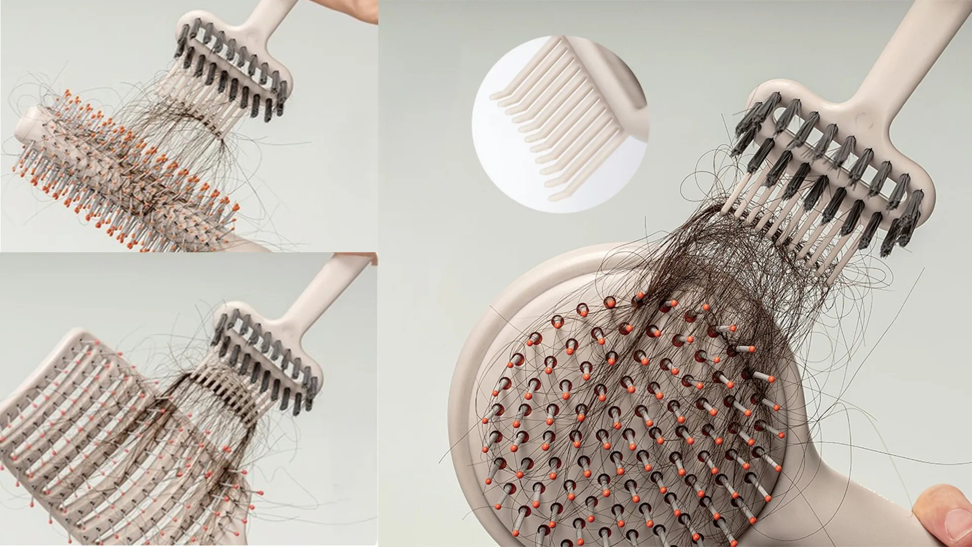 Clean Different Types of Hair Brushes And Combs