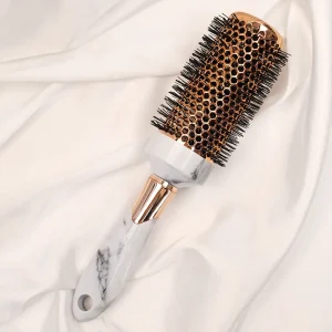 Customized water transfer large round hair brush