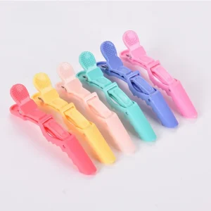 Candy-Colored Crocodile Hair Clips