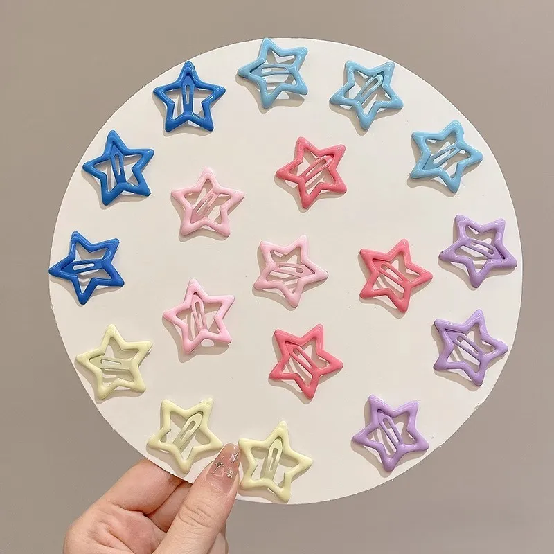 Cute Star Y2K Snap Hair Clips