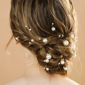 Elegant Pearl Wedding Hair Clips – Handmade Bridal Hair Accessories