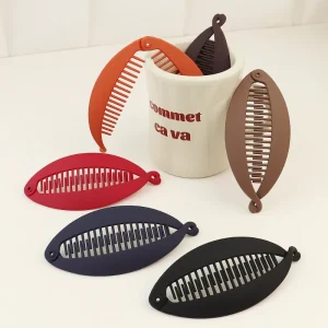 Modern Fish Design Banana Hair Clips
