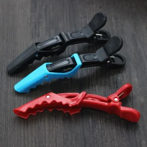 Professional Crocodile Hair Clips for Hairdressing & Styling
