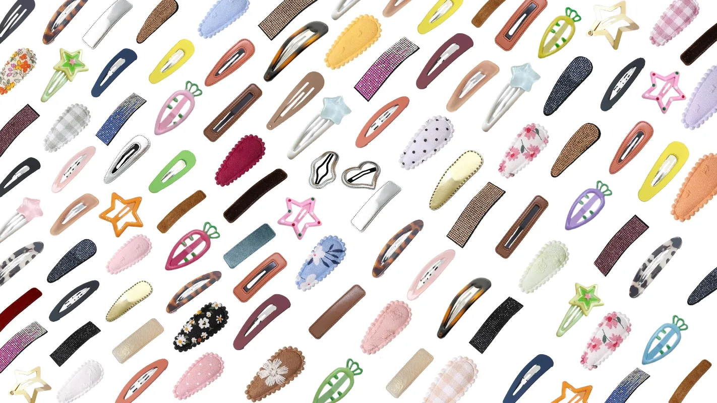 custom Snap Hair Clips Manufacturer