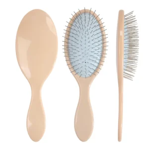 Classic Paddle Hair Brush with Steel Bristles