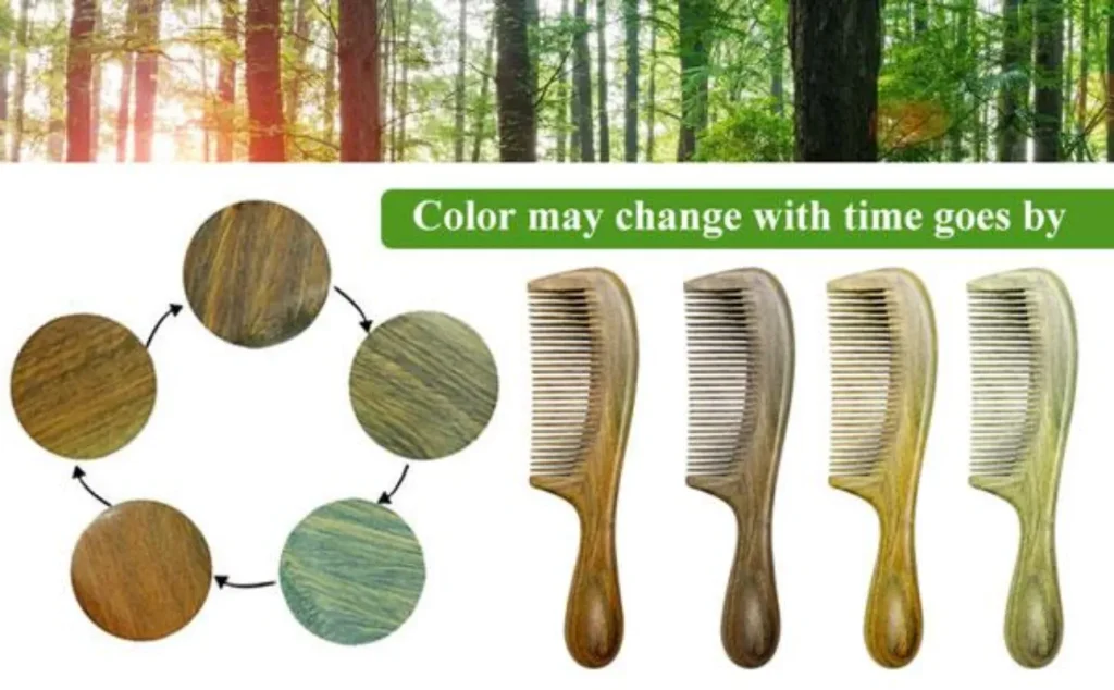 Green sandalwood comb change process