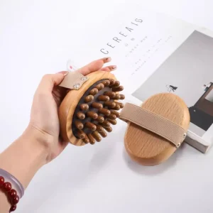 Beech Wood Air Cushion Wooden Hair Brush