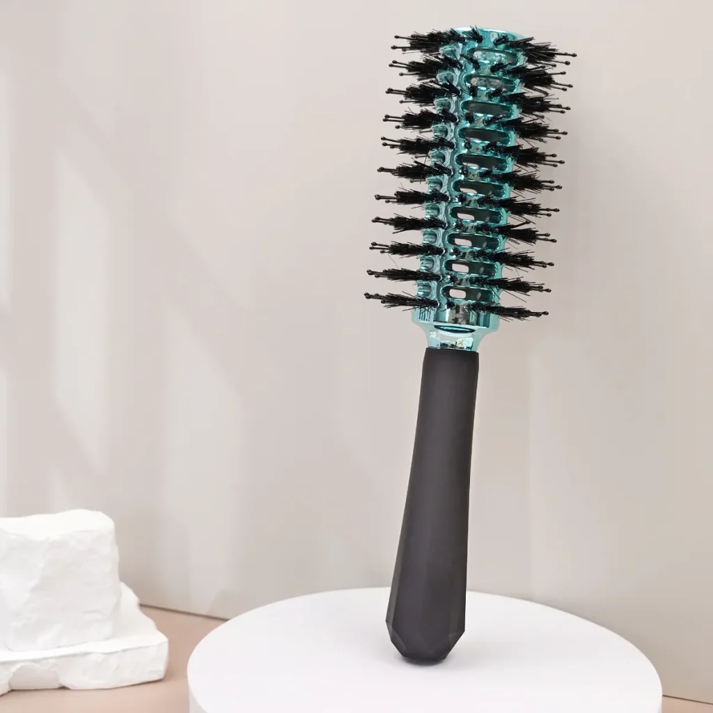 Electroplated Vented Barrel Round Brush