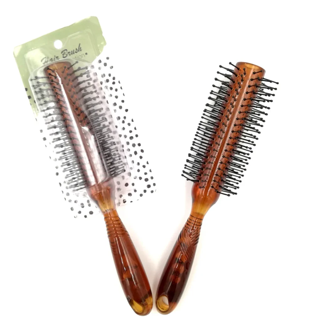 Lightweight Tortoiseshell Round Detangling Brush