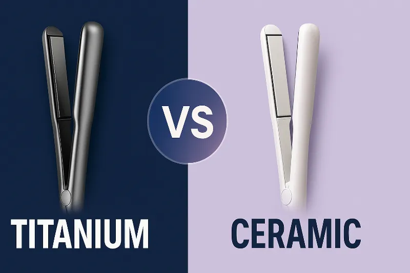 Ceramic vs. Titanium Hair Straightener
