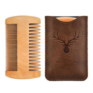 Dual-Sided Rosewood Hair and Beard Comb