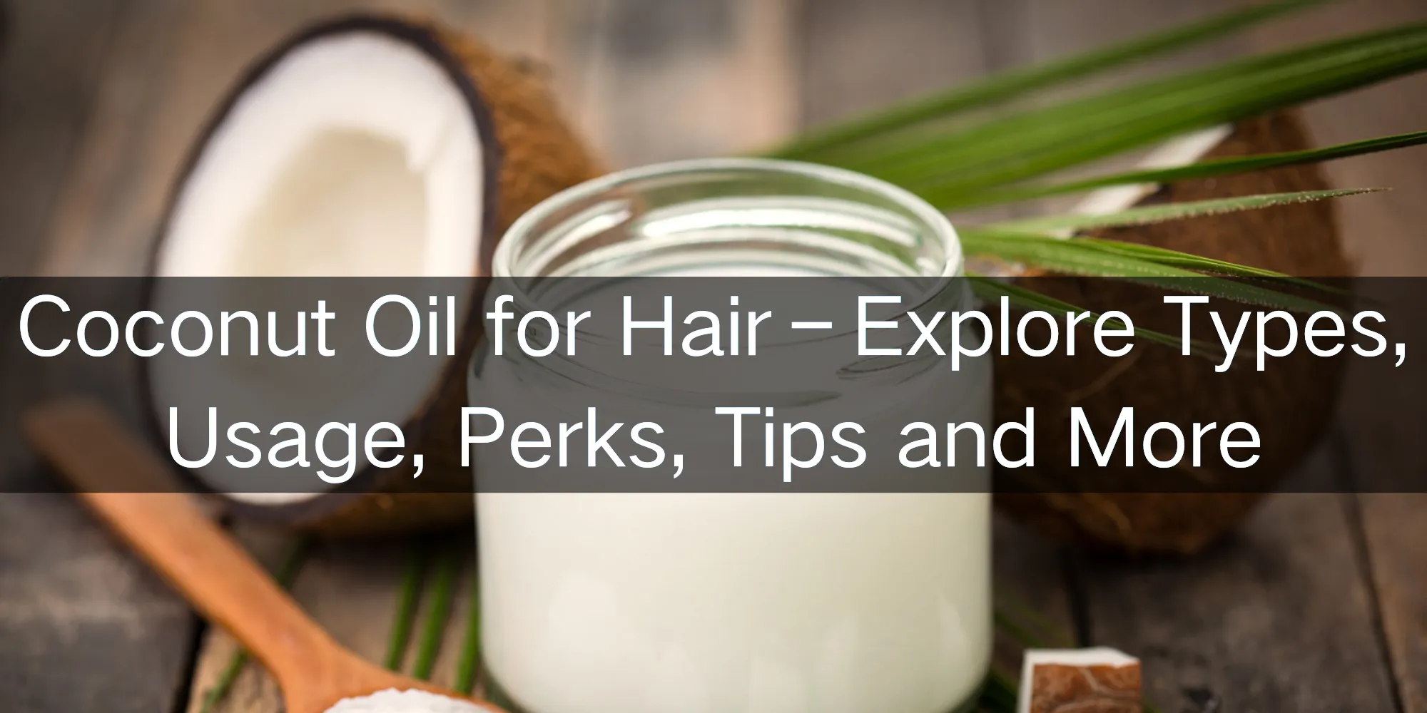 Coconut Oil for Hair – Explore Types, Usage, Perks, Tips and More
