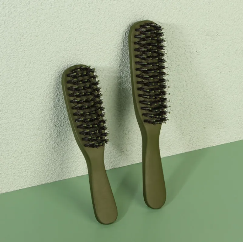 Lavender Color Detangling Hair Brush with Smooth Flat Design