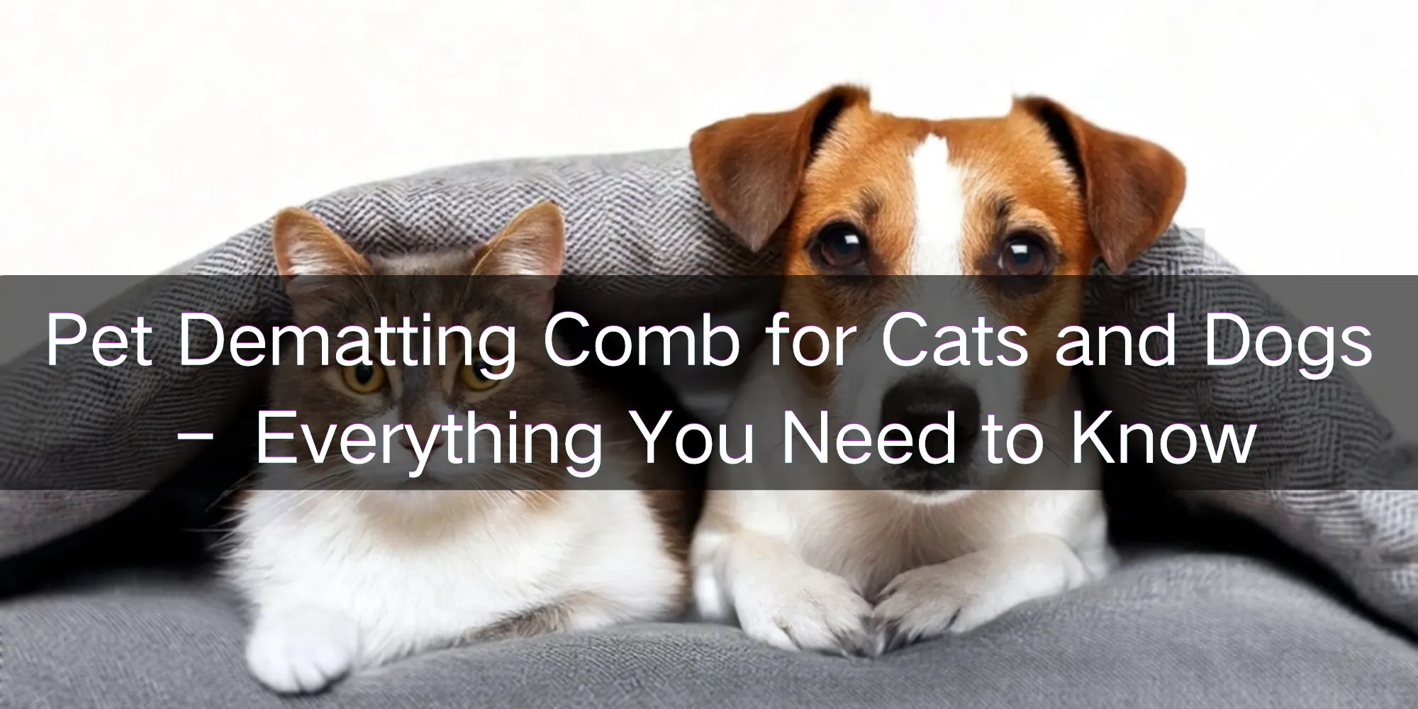 Pet Dematting Comb for Cats and Dog