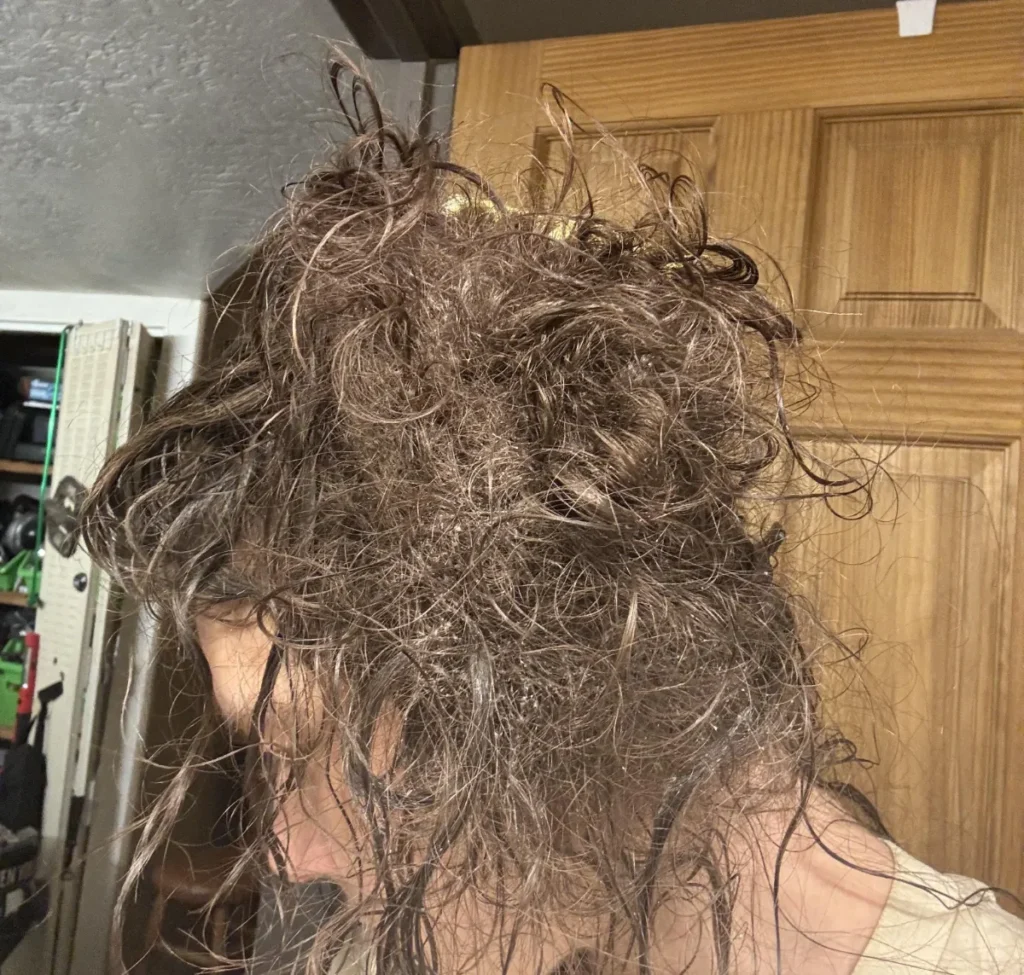 Heavy Tangled or Matted Hair