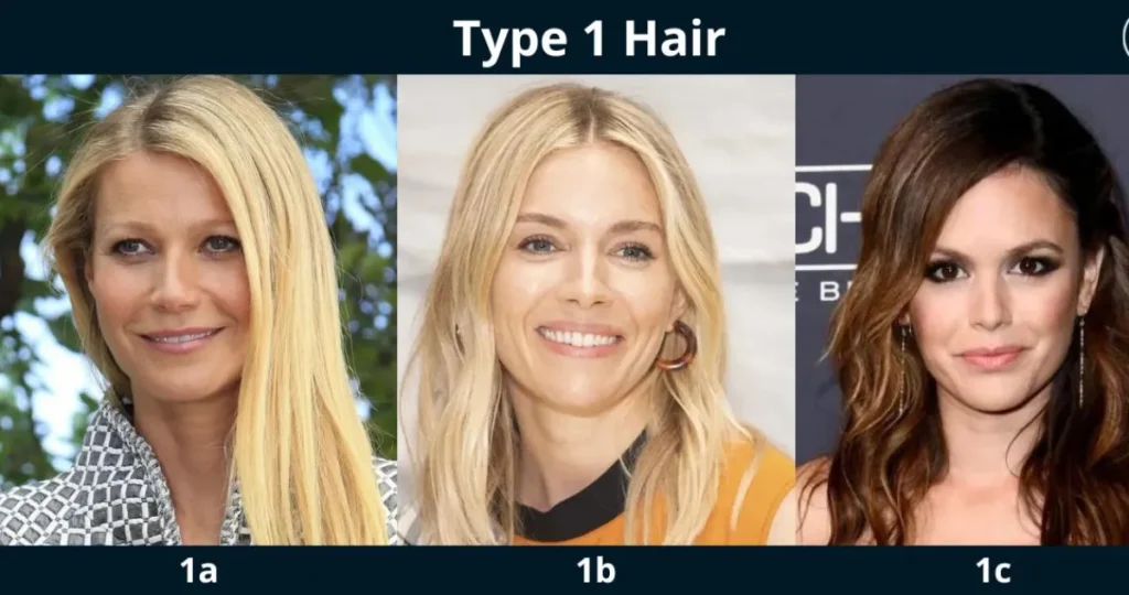 Straight Hair 1A–1C