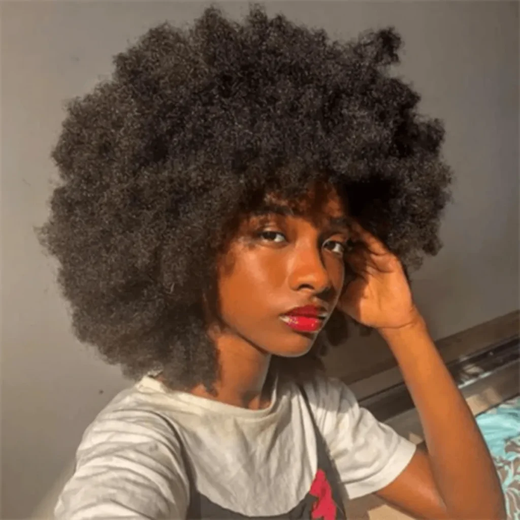 Very Thick, Dense 4B–4C Hair