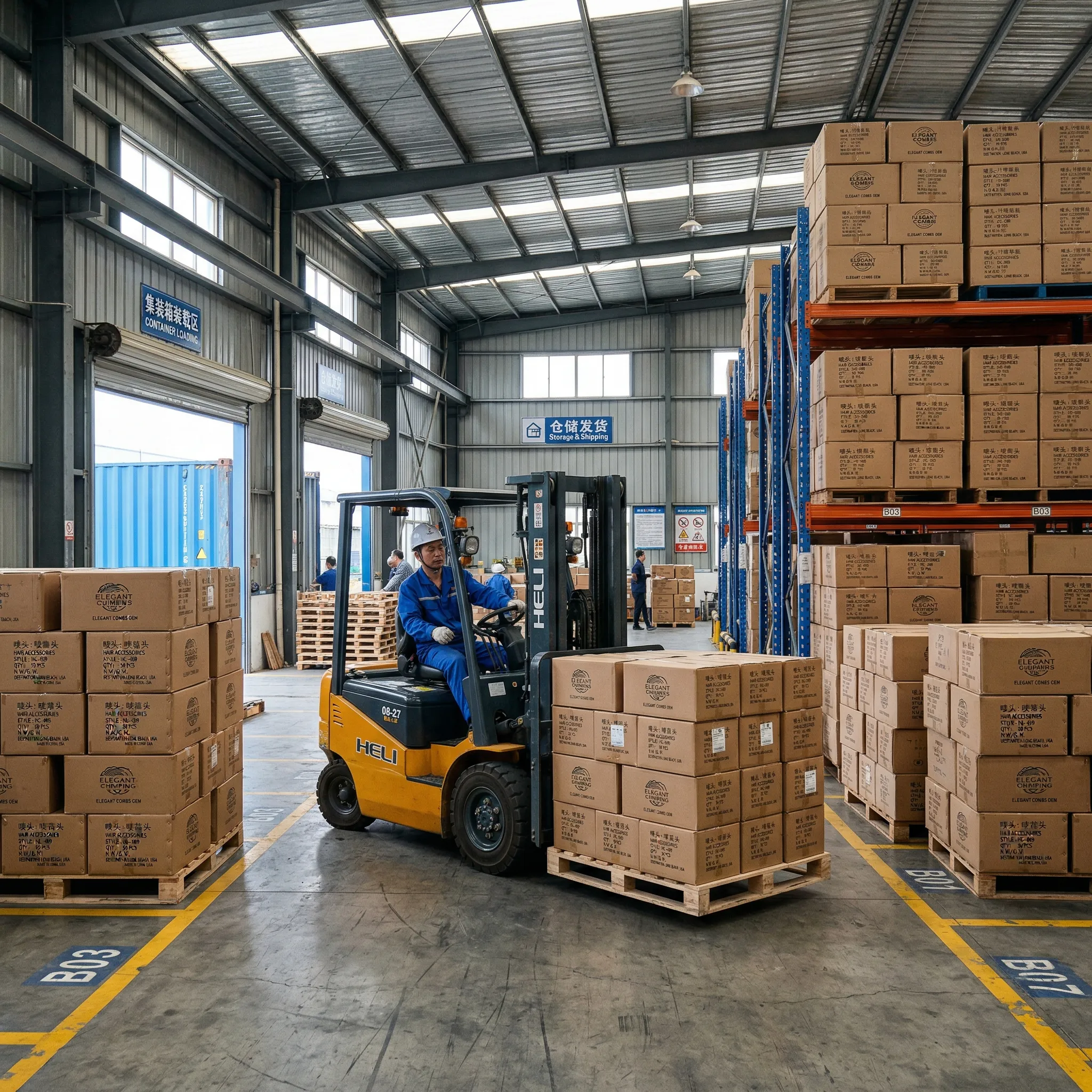 Hair Accessories Export Shipping — China Factory Sea Air Freight