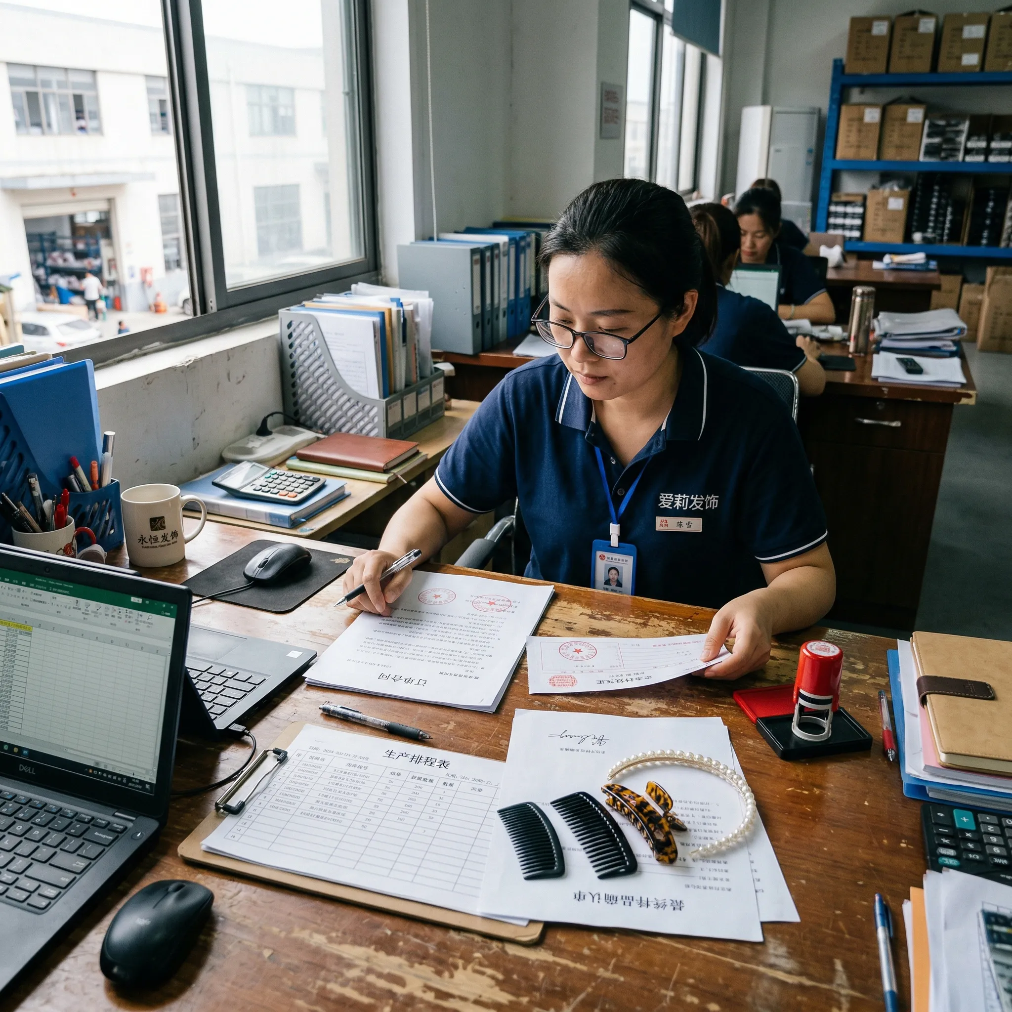 OEM Order Confirmation — Custom Hair Comb Factory China