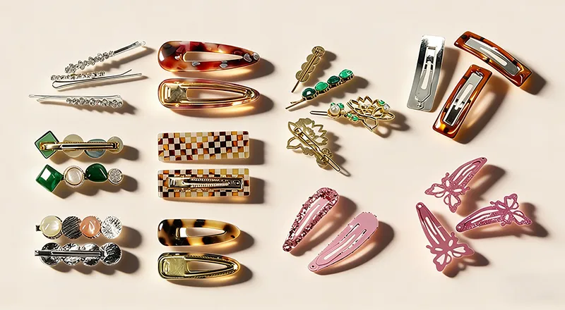 Custom Hair Clip Manufacturer — Cellulose Acetate & Metal OEM