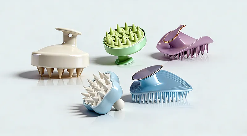 Custom Shampoo Brush Manufacturer — Silicone Scalp Massager OEM