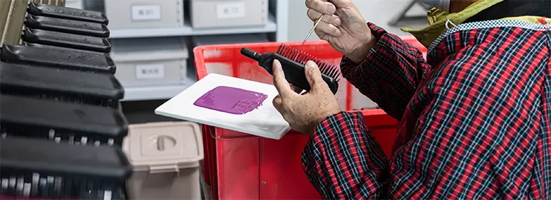 Hand dyeing and color application