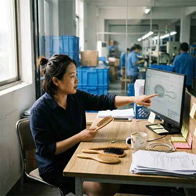 OEM Hair Brush Enquiry — JunYi Beauty Custom Consultation