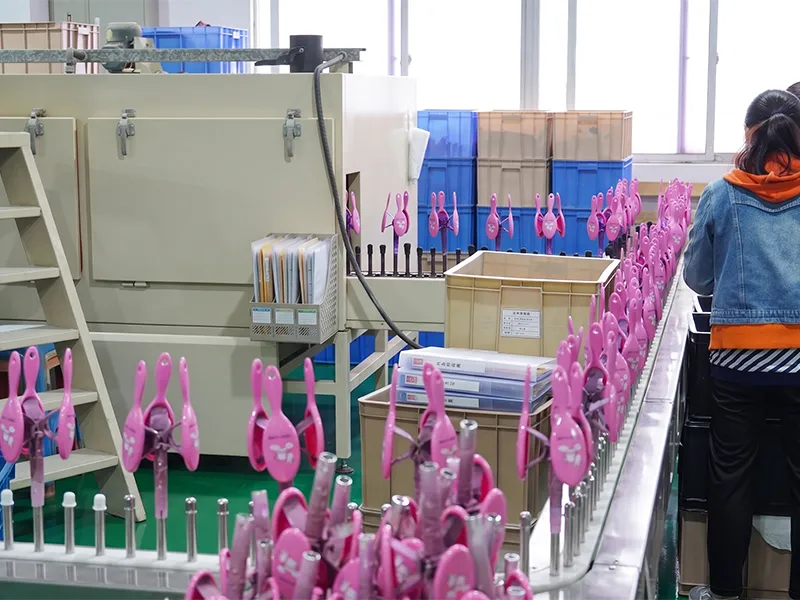 Hairbrush production line